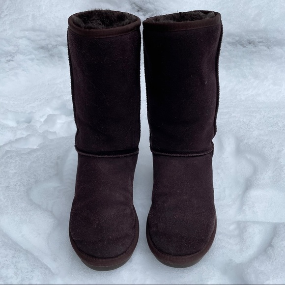 UGG Classic Short Boot Dark Chocolate Brown Size 6 - Picture 12 of 14